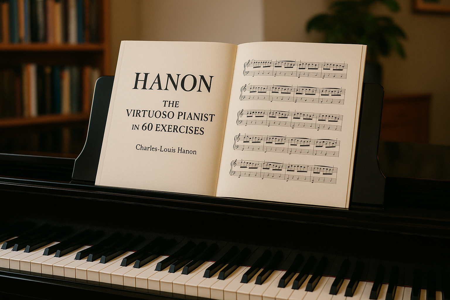 Sheet music preview of The Virtuoso Pianist in 60 Exercises by Charles-Louis Hanon
