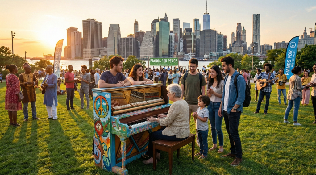 Piano as a Vector for Peace